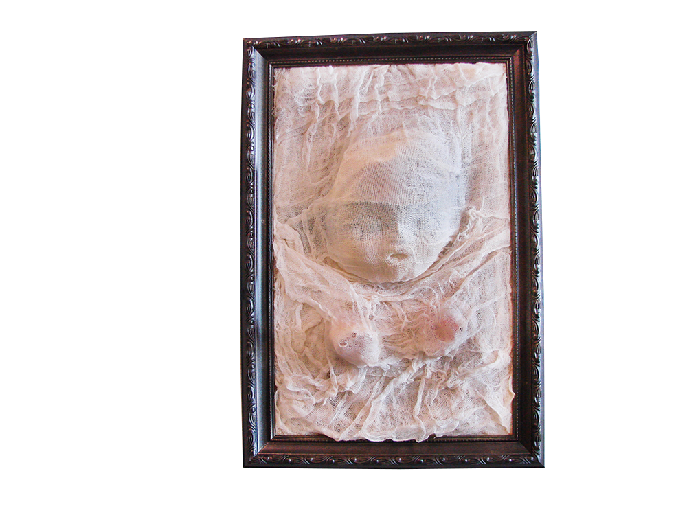 3D framed ghost